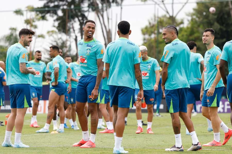 Seleção brasileira realizou preparação no centro de treinos do Palmeiras 