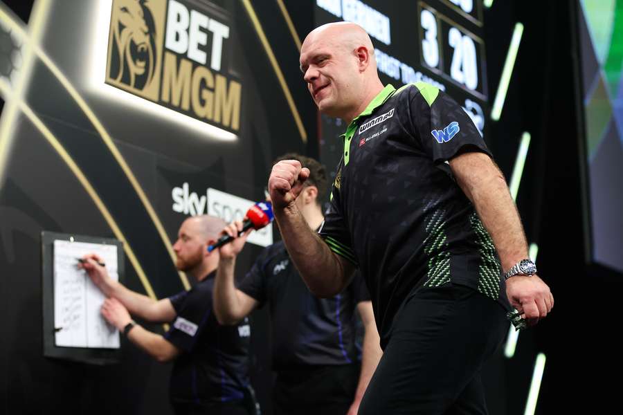 Michael van Gerwen ist nach seiner schwachen Leistung beim World Masters wieder obenauf.