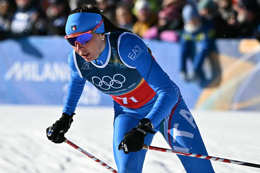 L'azzurra Caterina Ganz