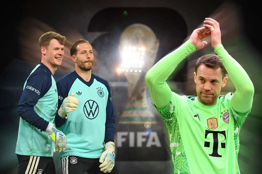 Manuel Neuer, Oliver Baumann und Alexander Nübel bilden das DFB-Torwarttrio. Manuel Neuer, Oliver Baumann und Alexander Nübel bilden das DFB-Torwarttrio.