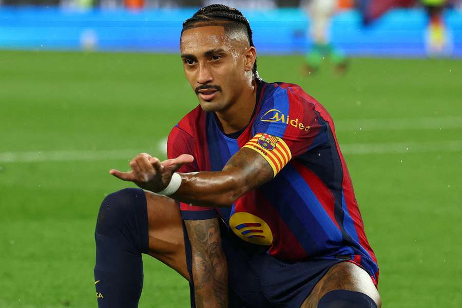 Raphinha reafirmou o seu compromisso com o Barcelona Raphinha reafirmou o seu compromisso com o Barcelona