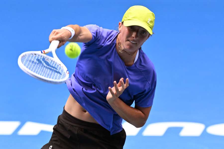 Iga Swiatek is targeting a career Grand Slam at the Australian Open