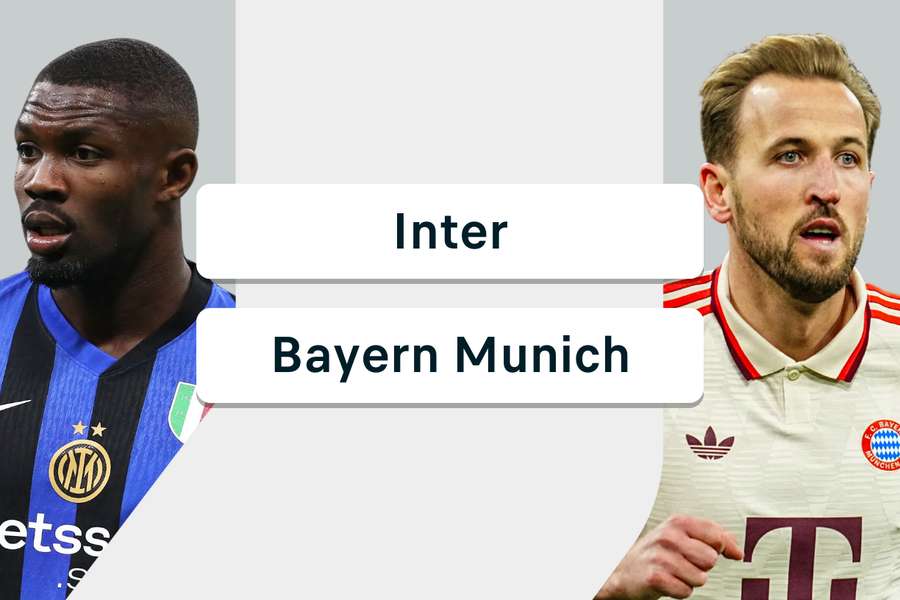 Inter de Milão x Bayern de Munique Inter de Milão x Bayern de Munique