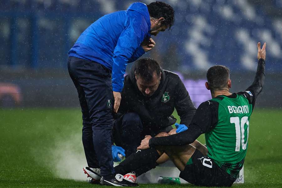 Domenico Berardi har nettet otte gange for det italienske landshold i løbet af karrieren.