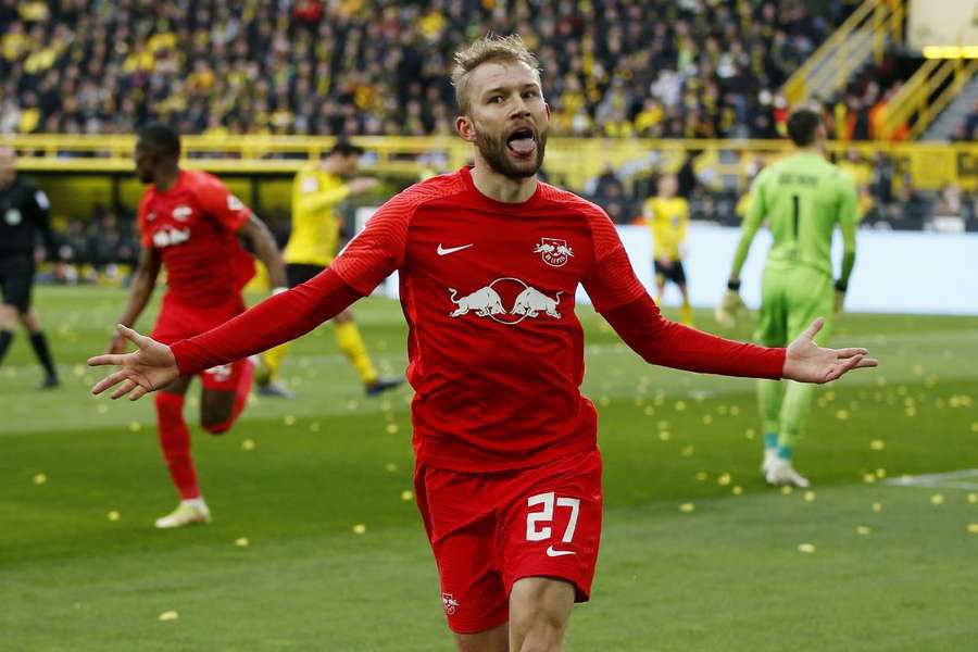 Konrad Laimer was highly sought after during the summer transfer window but stayed in Leipzig