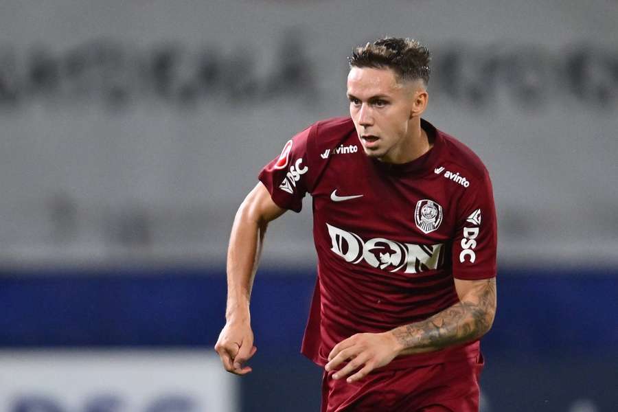 S-a săturat! Louis Munteanu at fi refuzat să joace la Galați și vrea să plece de la CFR