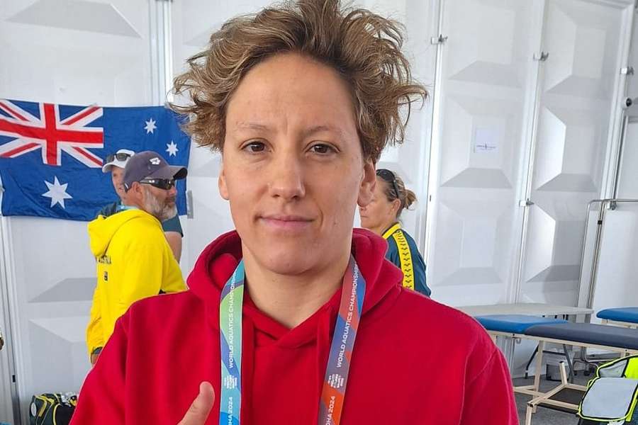 Angélica André foi bronze em Doha