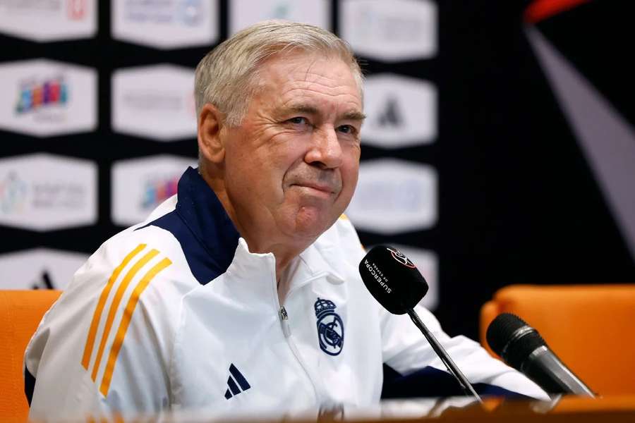 Ancelotti s'est montré serein en conférence de presse.
