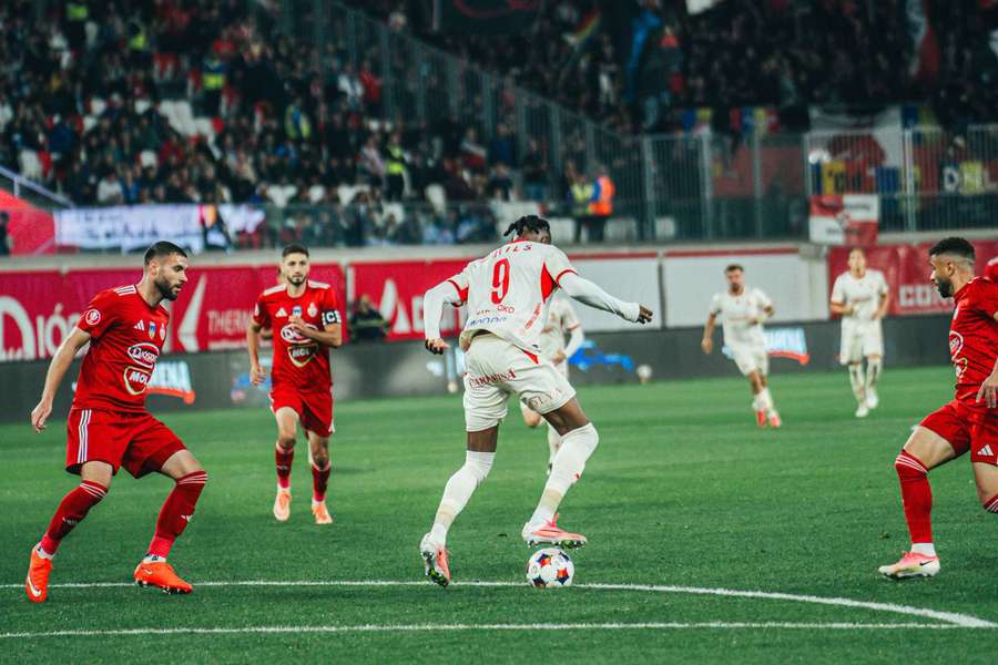 Dinamo s-a impus la Sfântu Gheorghe cu 2-0 în fața celor de la Sepsi OSK