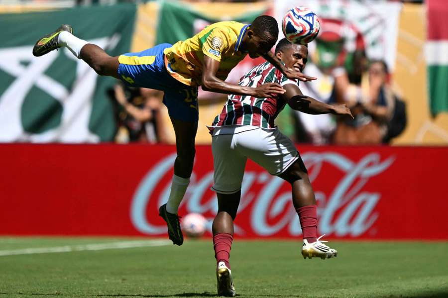 Fluminense no jogo com o Mamelodi Sundowns Fluminense no jogo com o Mamelodi Sundowns