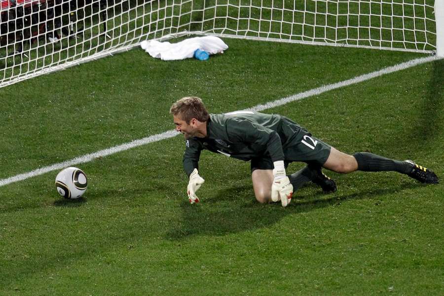 A mistake by England goalkeeper Rob Green allowed Clint Dempsey's shot to squirm into the net in 2010