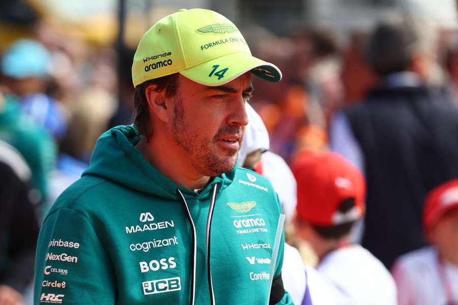 Fernando Alonso em ação Fernando Alonso em ação