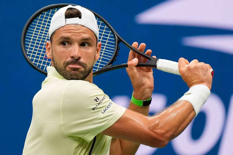 Grigor Dimitrov is into the quarter-finals of the US Open