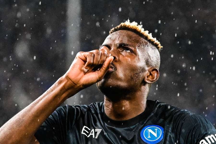 Victor Osimhen je nejlepším střelcem Serie A.