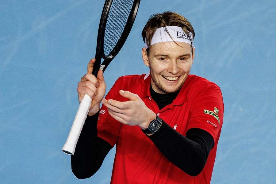 Alexander Bublik je v životní formě. Alexander Bublik je v životní formě.