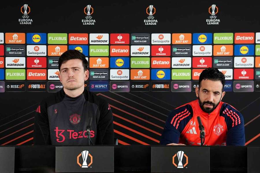 Harry Maguire și Ruben Amorim