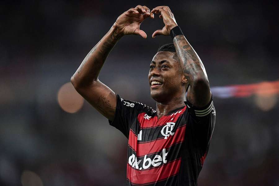 Bruno Henrique garantiu a vitória do Flamengo sobre o Vasco