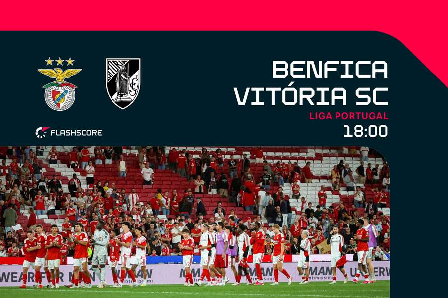 Benfica recebe o Vitória SC na Luz Benfica recebe o Vitória SC na Luz