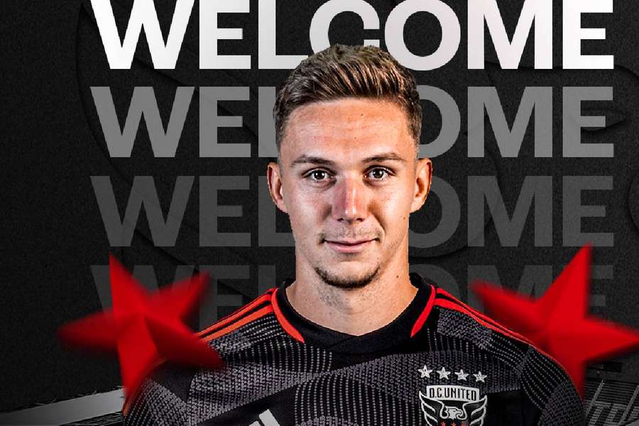 Louis Munteanu, prezentat de DC United Louis Munteanu, prezentat de DC United