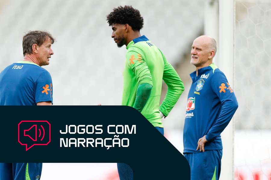 Hugo Souza será titular, pela primeira vez, no gol da Seleção