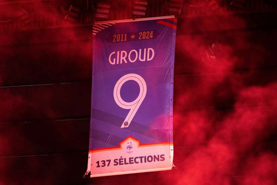 Olivier Giroud, sărbătorit pe Stade de France