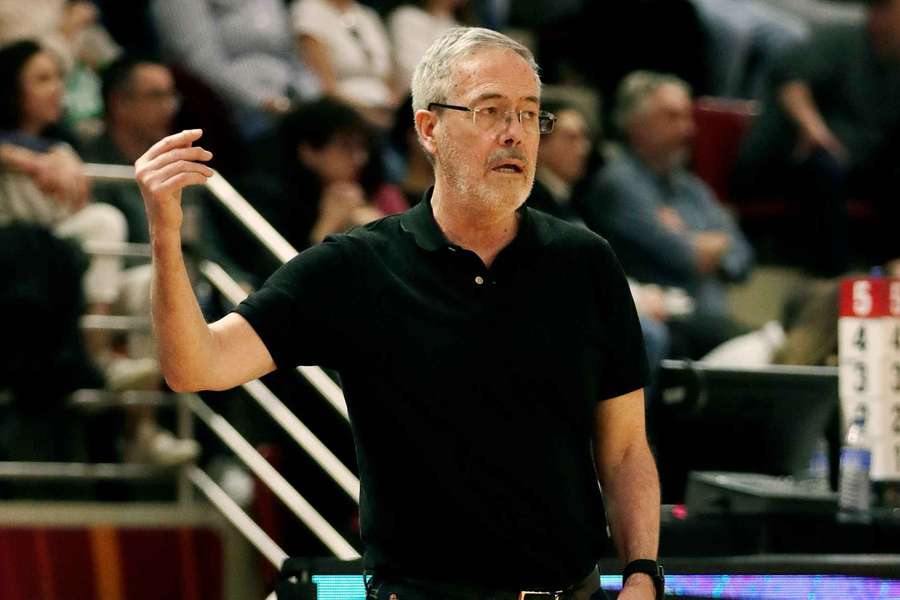 Luís Magalhães, treinador do Sporting