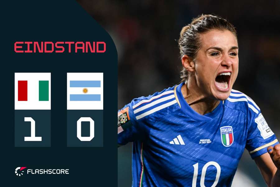 Cristiana Girelli was de matchwinner