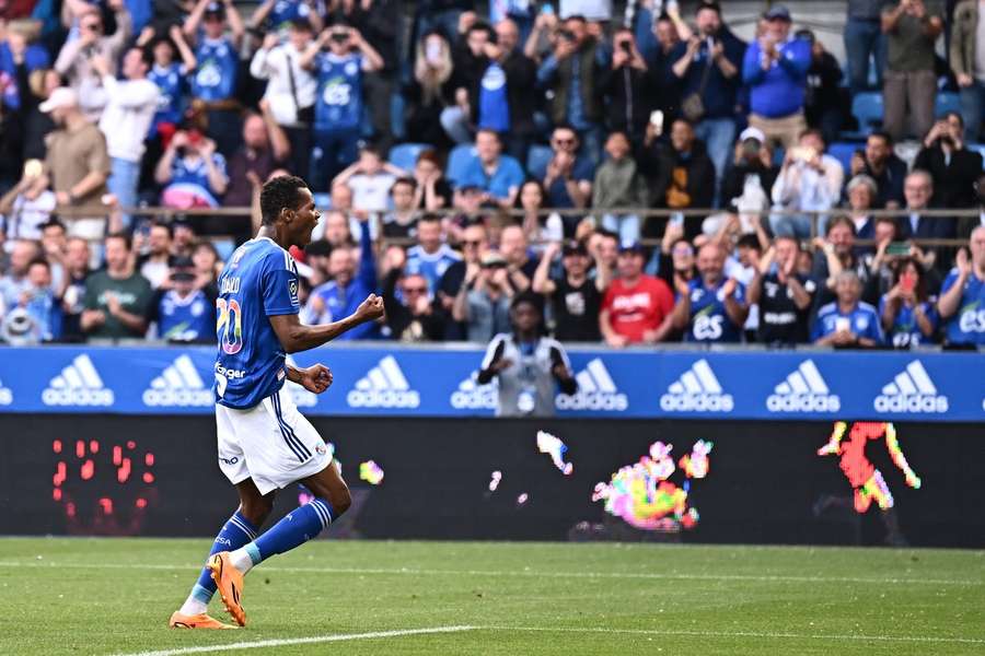 Habib Diallo, numéro 20 et 20 buts cette saison en Ligue 1