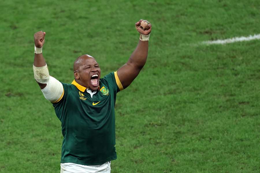 Mbonambi was accused of racism during the Rugby World Cup