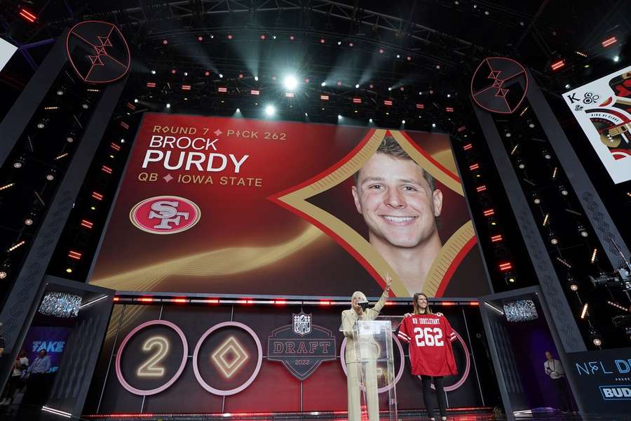 De Mr. Irrelevant van de afgelopen draft