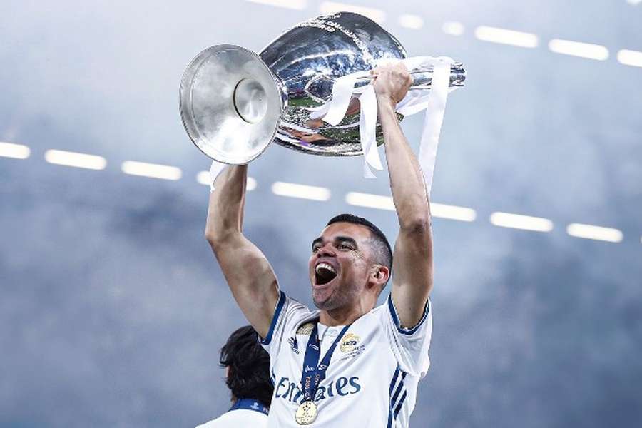 Pepe conquistou três Ligas dos Campeões pelo Real Madrid