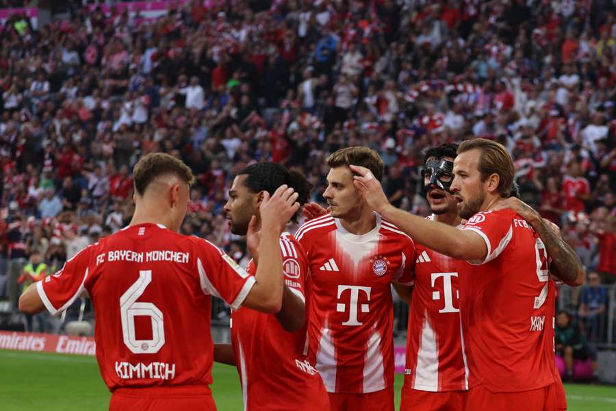 Les Bavarois en Bundesliga le week-end dernier.