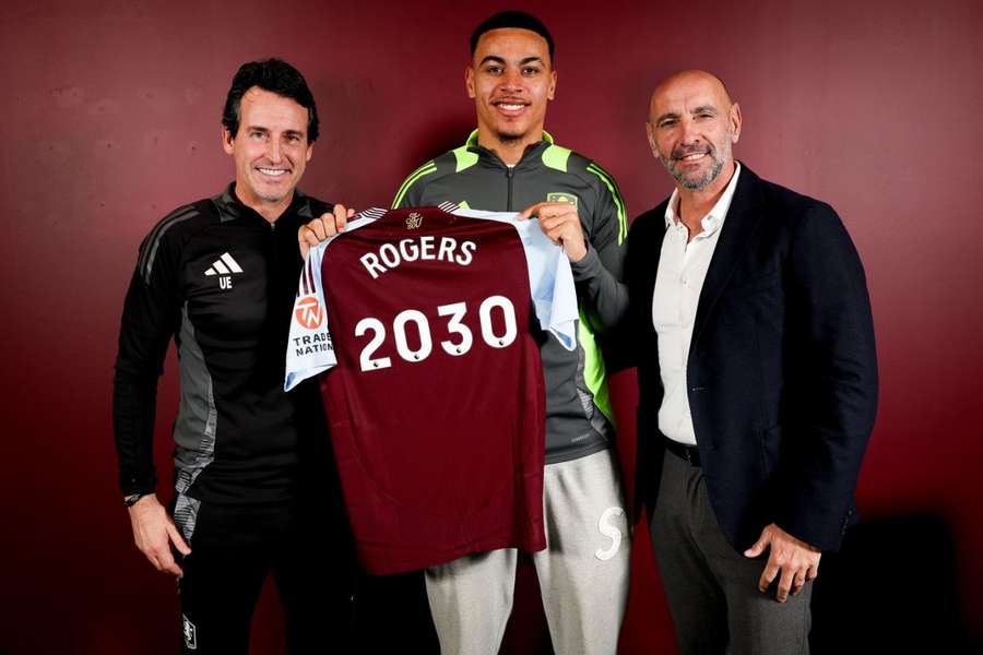 Rogers delighted with new Villa contract