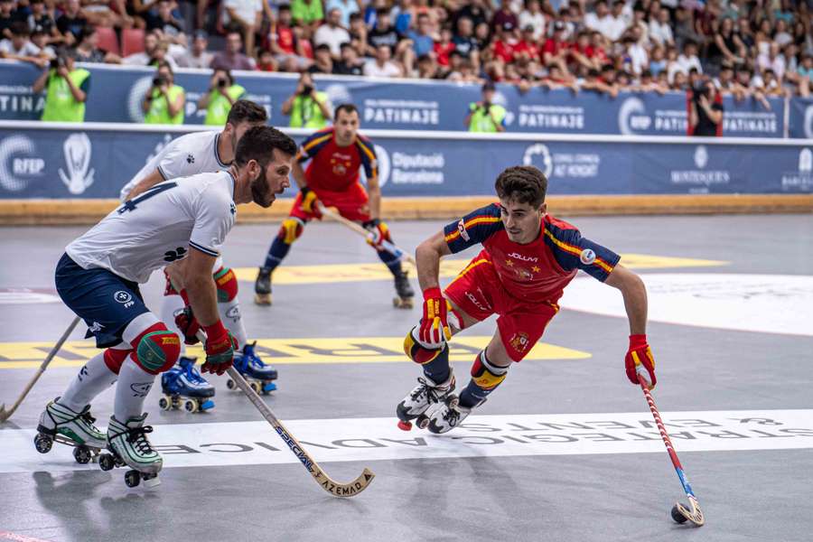 España y Portugal disputaron un partido equilibrado