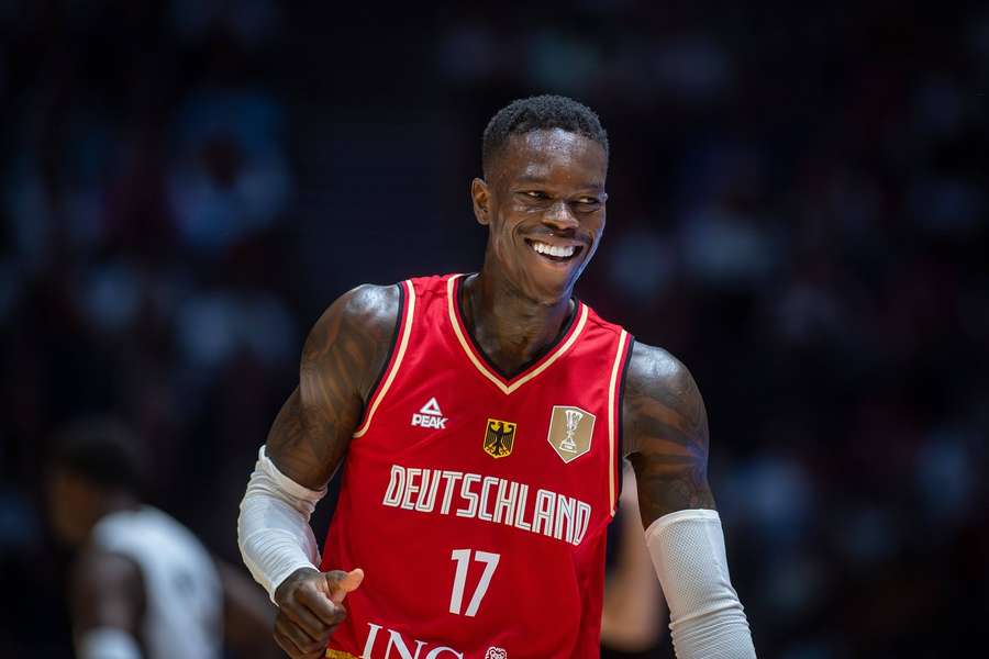 Für Team Deutschland wird Dennis Schröder einer der Fahnenträger.