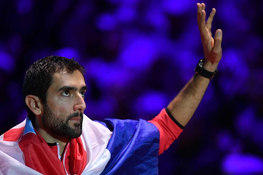 Marin Čilič vyhrál Davis Cup pro Chorvatsko v roce 2018. Marin Čilič vyhrál Davis Cup pro Chorvatsko v roce 2018.