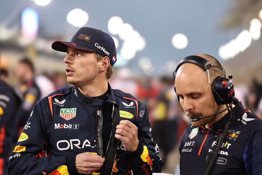Max Verstappen, après sa victoire à Bahreïn, il y a deux semaines.