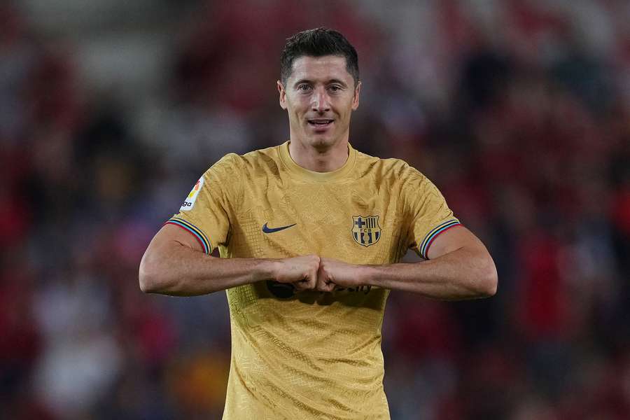 Pošesté za sebou. Lewandowski se v lize opět trefil a Barcelona uspěla na Mallorce