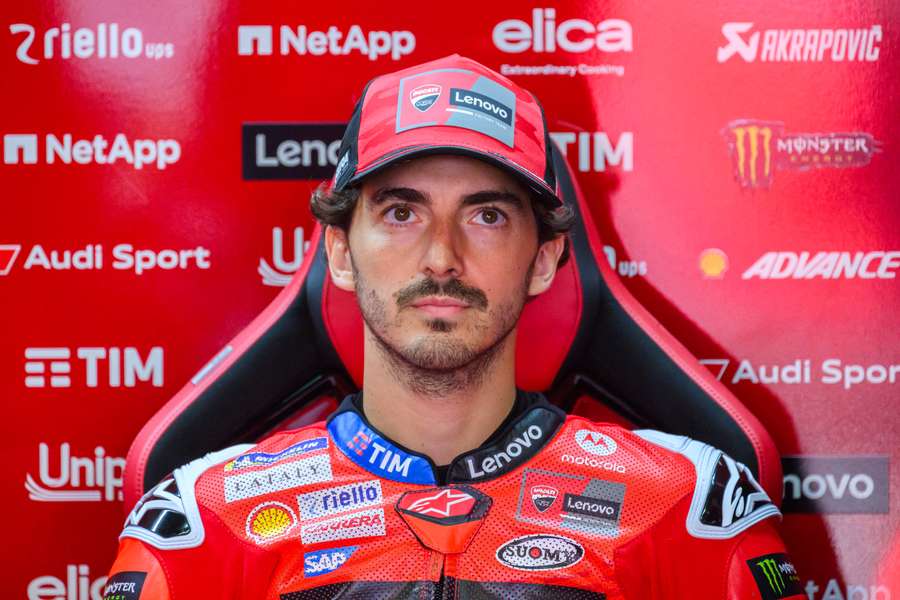Pecco Bagnaia al Sachsenring