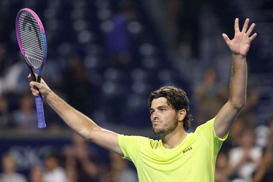 Fritz celebrates victory