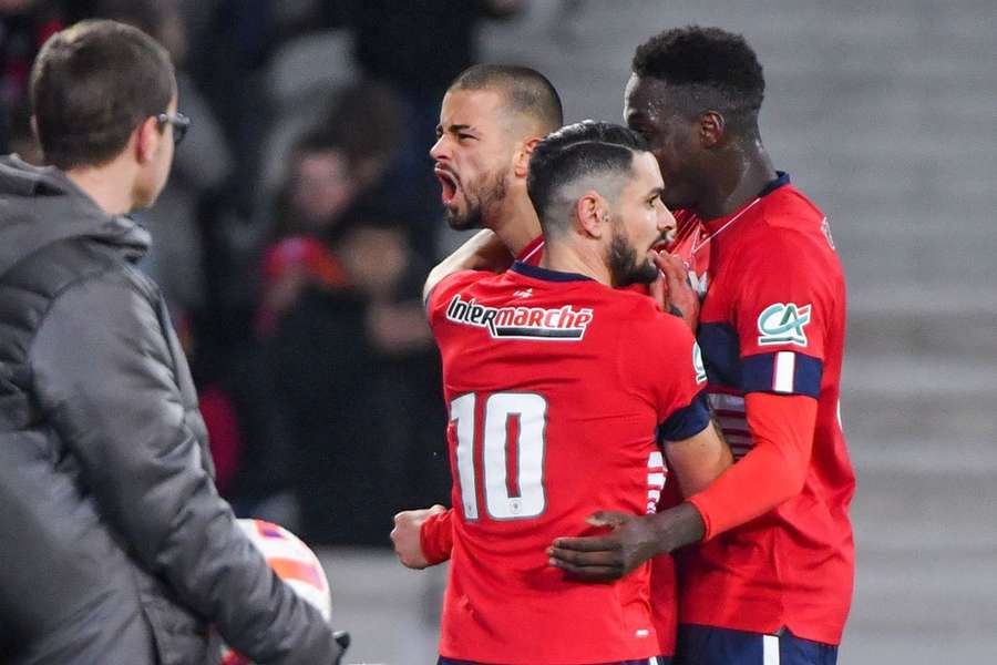 Lille segue em frente na Taça de França