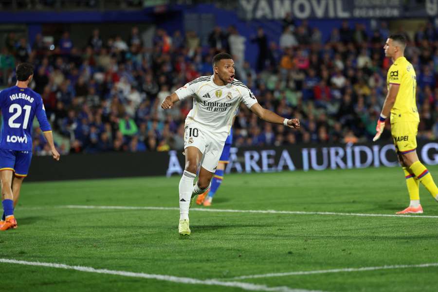 Kylian Mbappé rozhodl jedinou brankou zápasu o výhře Realu Madrid nad Getafe.