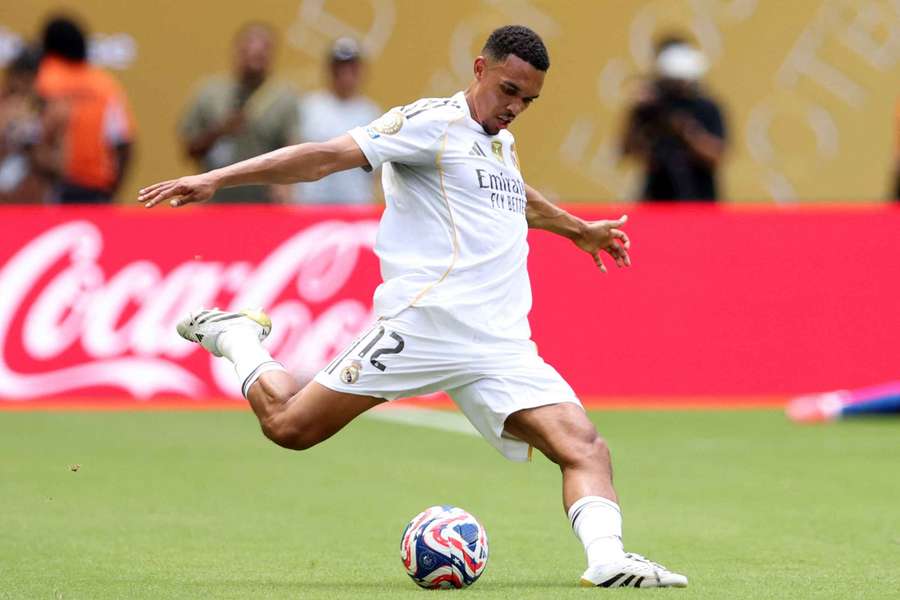 Trent Alexander-Arnold #12 of Real Madrid