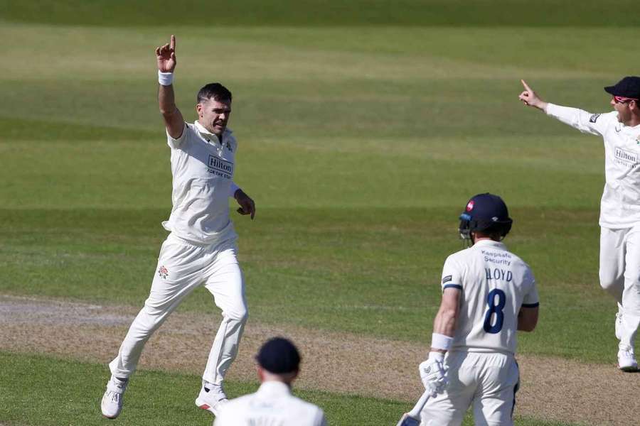 England great Anderson in the wickets on return for Lancashire