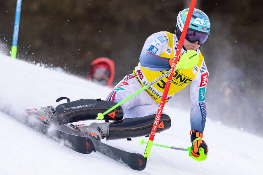 Norweg Timon Haugan wygrał slalom w ramach alpejskiego Pucharu Świata w Alta Badia Norweg Timon Haugan wygrał slalom w ramach alpejskiego Pucharu Świata w Alta Badia