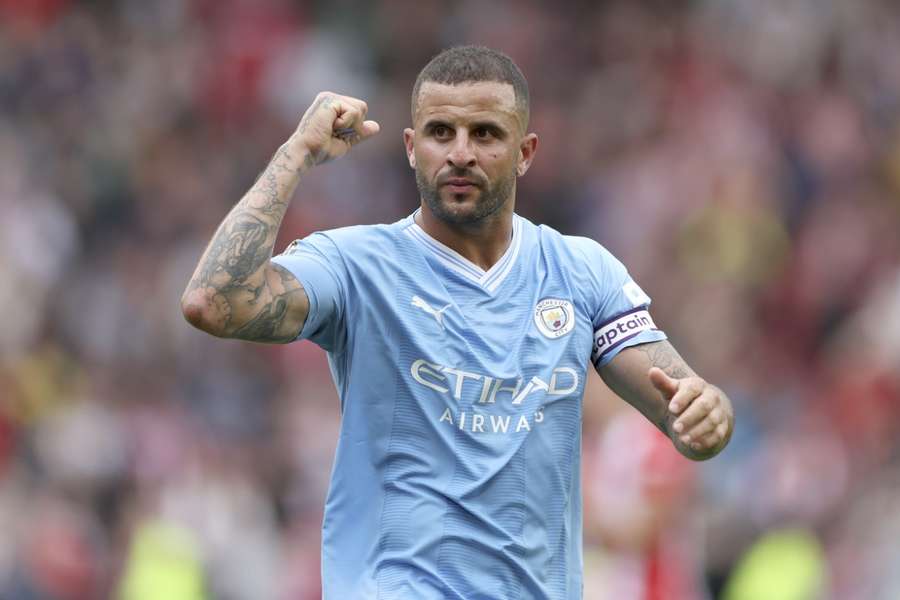 Kyle Walker has won 13 major trophies with Manchester City