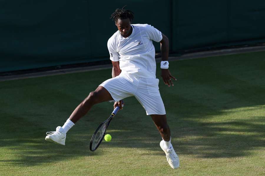 Gaël Monfils à Wimbledon.