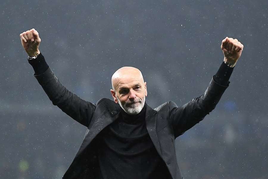 Pioli nadat het laatste fluitsignaal klonk tegen Tottenham en Milan door was naar de kwartfinale op woensdag