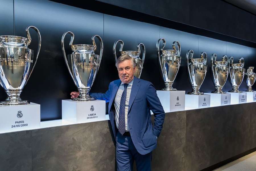 Carlo Ancelotti vai, em breve, tornar-se o treinador com mais jogos na Liga dos Campeões