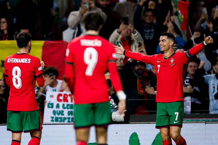 Cristiano Ronaldo dává góly i před čtyřicítkou.